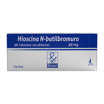 Hioscina N-butilbromuro 10 mg Bussie Caja x 20 Tabletas  