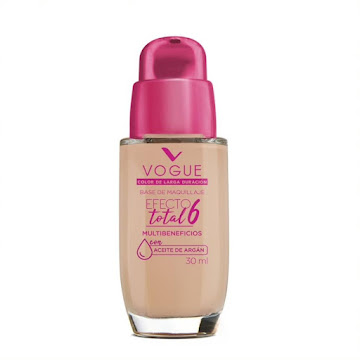 Base Vogue Efecto Total 6 Tono Argán Pétalo x 30 ml  