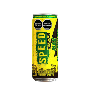 Bebida Energética Speed Max Sabor Guaraná Y Chontaduro Lata x 310 ml  