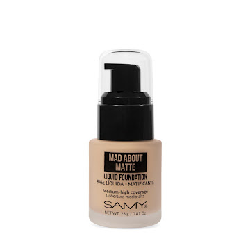Base Líquida Samy Matificante 3.0 Medium x 23 gr  