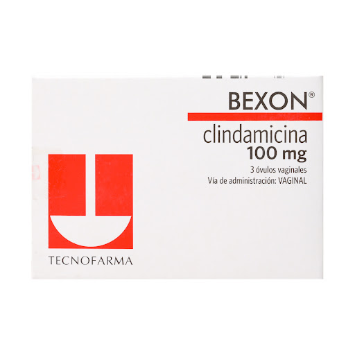 Bexon Clindamicina 100 mg Tecnofarma Caja x 3 Óvulos
