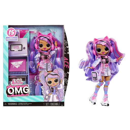 Muñeca Lol Surprise O.m.g. Ace Con 15 Sorpresas Lol Caja X 1