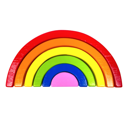 Juguete Galaxy Arcoiris De Madera Magia x 1 und