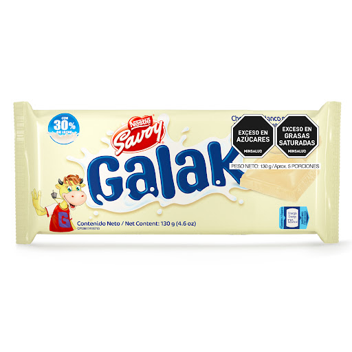 Chocolate Savoy Galak Paquete x 130 gr