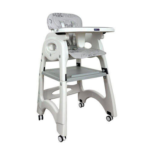 Silla Comedor Bebe Duna Happy Baby Gris HAPPY BABY Caja x 1