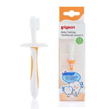 Cepillo de Dientes Bebé Pigeon 8-12 Meses Amarillo x 1 und  