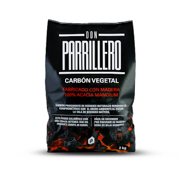 Carbón Vegetal Don   Parrillero X 2 Kg 