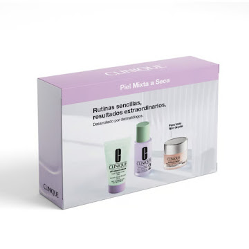 Set Clinique De   Tratamiento Facial Piel Fresca Pieles Mixtas A Secas x 3 und  