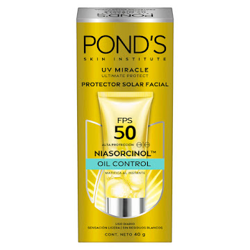 Protector Solar Ponds Sun Miracle Tube Oil Control 6 x 40 gr  
