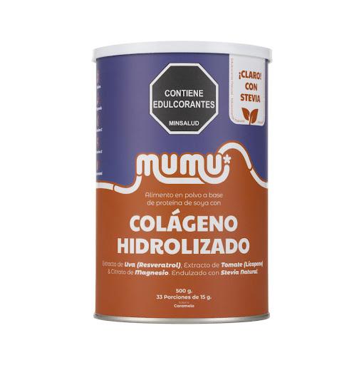 Colageno Hidrolizado Caramelo 500 gr Mumu Tarro x 500 gr Cabello sin vida? Uñas débiles? Piel con manchas y acné? Dolor en las articulaciones?

Con una fórmula llena de vitaminas y antioxidantes, MUMU Colágeno Hidrolizado transforma tu rutina para llenarla 