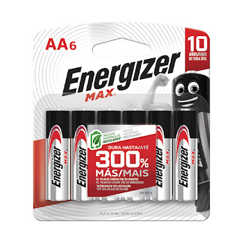 Pila Energizer Max Power Seal Aa6 x 6 und  
