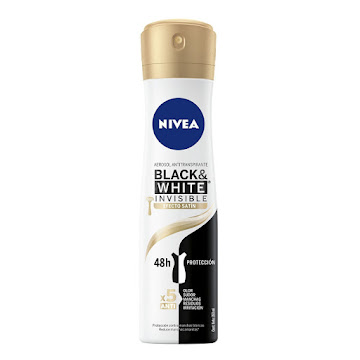//Desodorante nivea B&W  Gold 150 ml spray  