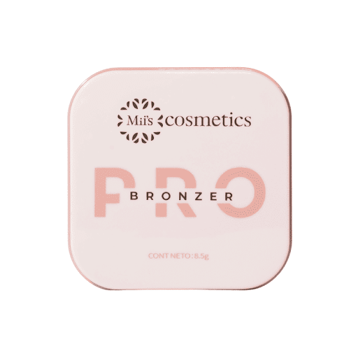 Bronzer Pro Miis Cosmetics MIIS COSMETICS bronzer en crema x 1 Nuestro Bronzer Pro tiene un formato que permite usarlo fácilmente con brocha o esponja, textura suave y de fácil aplicación, se adaptan a cualquier tono de piel con una calidez hermosa en su tono que