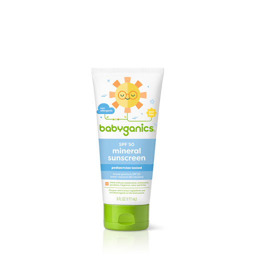 Bloqueador Babyganics Solar En Crema Spf 50+ x 177 ml