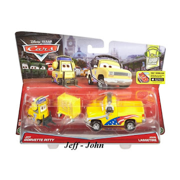 Solo Online Hot Wheels Cars La   Pelicula   Jeff Gorvette Y John Lassetire 