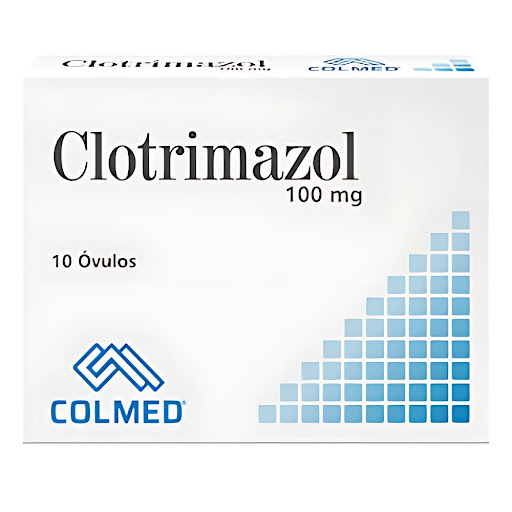 Clotrimazol 100 mg Colmed Caja x 10 Óvulos