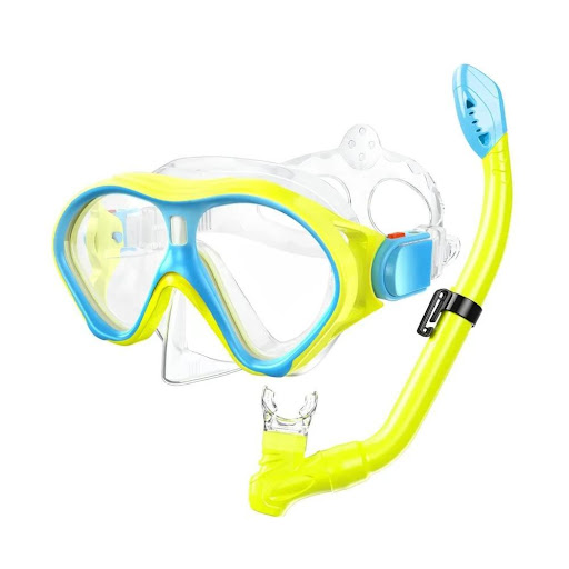 Careta De Buceo Y Snorkel Antifugas Segura Para Ninos GENERICO Unidad x 1