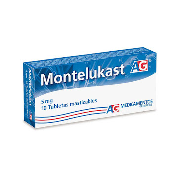 Montelukast 5mg AG Caja x 10 Tabletas  