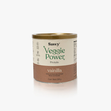 Proteína Savvy Veggie   Power Sabor Vainilla x336gr 