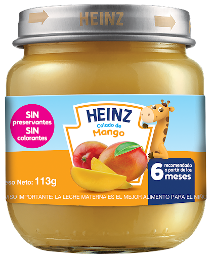 Compota Heinz Colado Mango x 113 gr