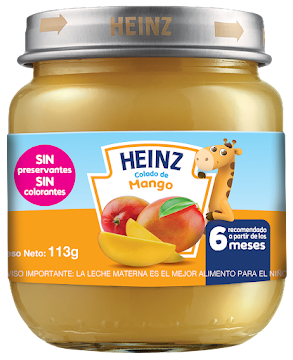 Compota Heinz Colado Mango x 113 gr undefined