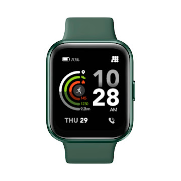 Reloj Inteligente Cubitt Fitness con Alexa Integrado Verde Empaque x 1 und   