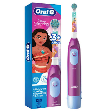 Cepillo de Dientes Eléctrico para niños Oral-B Disney Princess Caja x 1 und  