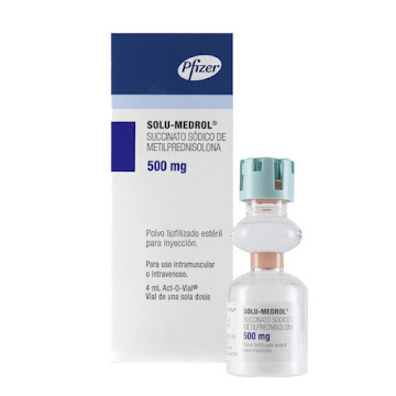 Solu Medrol 500 mg Caja x 4 ml  