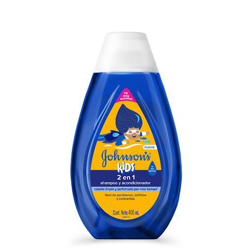 Shampoo Y Acondicionador Johnsons Kids 2 En 1 Botella x 400 ml