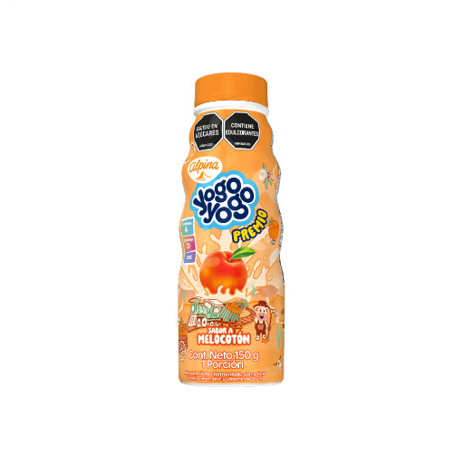 Yogurt Yogo Yogo Premio Melocotón Botella x 150 gr