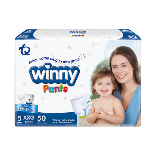 Pañales Winny Pants XXG Etapa 5 x 50 und