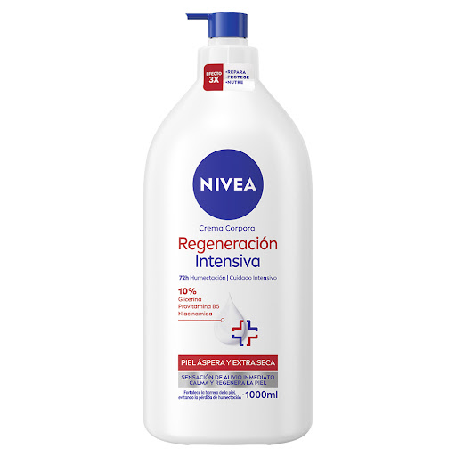 Crema Corporal Nivea Regeneración Intensiva Botella x 1000 ml