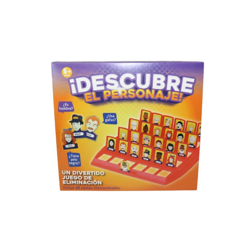 Descubre El Personaje Caja Plasticos Asociados  x 1 Un emocionante juego de mesa para desafiar la lógica y la observación mientras se disfruta en familia o con amigos.Características:Material: Plástico resistente y duraderoDiseño: Tableros con personaj