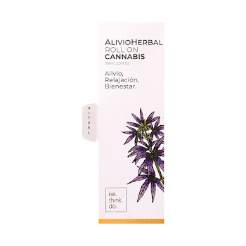Loción Fría Relajante Be Think Do Con Cannabis Roll On x 75 ml  