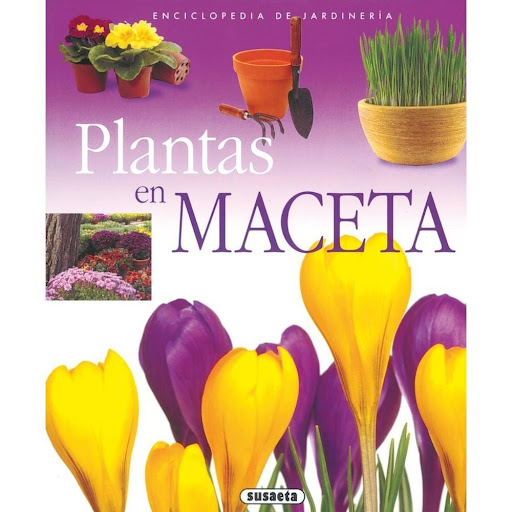Plantas En Maceta. Enciclopedia De Jardinería Susaeta Ediciones Libro x 1.0 PLANTAS EN MACETA (ENCICL. JARDINERIA)  Convertir una casa en un bello y armonioso jardín no implica necesariamente disponer de mucho espacio. Un balcón, un pequeño patio, el alféizar de una ventana o