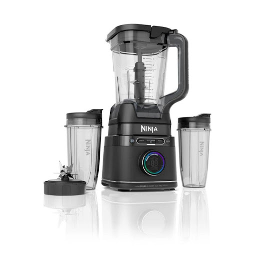 Licuadora Inteligente Ninja Detect Power Pro 2 Vasos 10 Velocidades TB301 Ninja Caja x 1und Experimenta la máxima potencia y precisión con sus 1,800 watts, ideales para preparar licuados rápidos y suaves. Su jarra de gran capacidad de 2.1 L es perfecta para porciones familiares, e incluye 2 