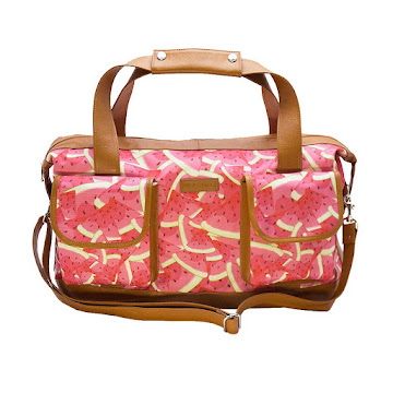 Solo Online Bolso Multiusos Use.Me   Sandias Color Rosa X 1 Unidad 