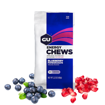 Gomas Gu Energizantes Arándanos 20mg Sachet x 60 gr  