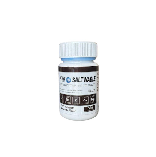 Sales masticables Saltwable+ Amaretto ENERGY ELITE  Frasco x 1 