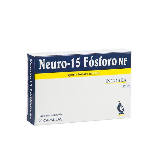 Neuro-15 Fósforo NF Suplemento Dietario Incobra Caja x 20 Cápsulas