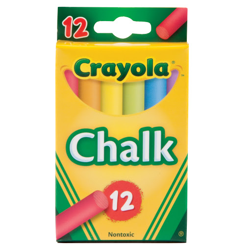  Tizas Crayola Colores Surtidos x 12 und
