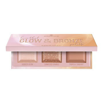 Paleta Broncer   Iluminador Essence Love That Glowbronce x 16 g  