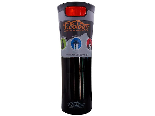 Termos Vaso Térmico Metálico 20oz Ideal Para Agua, Café Negro Ecology Caja x 1 DESCRIPCIÓN DEL PRODUCTO- ACERO INOXIDABLE Gracias a su composición con paredes aisladas al vacío permite mantener la temperatura de las bebidas tanto frías (8 horas) como calientes (4 horas).- SELLAD