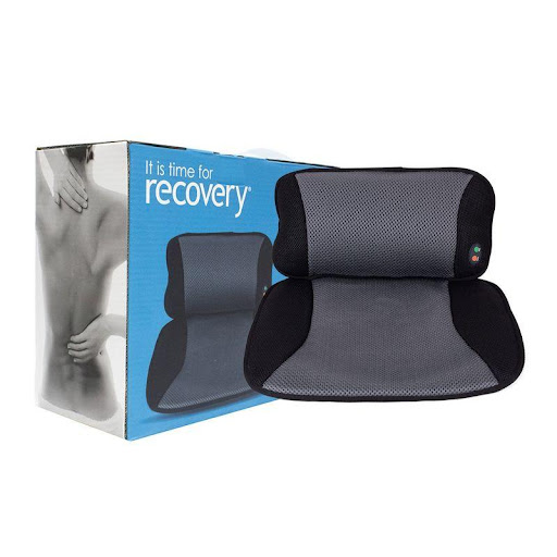 Masajeador Espalda Car/Home Kr-H006 RECOVERY Individual x 1 Masajeador de espalda para uso en hogar o automóvil ayuda a relajar dolores musculares, alivian músculos cansados, mejoran la circulación sanguínea.