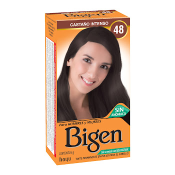 Tinte Bigen Castaño Intenso #48 x 6 gr  