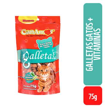 Galletas Can Amor Para Gatos Paquete x 75 gr  