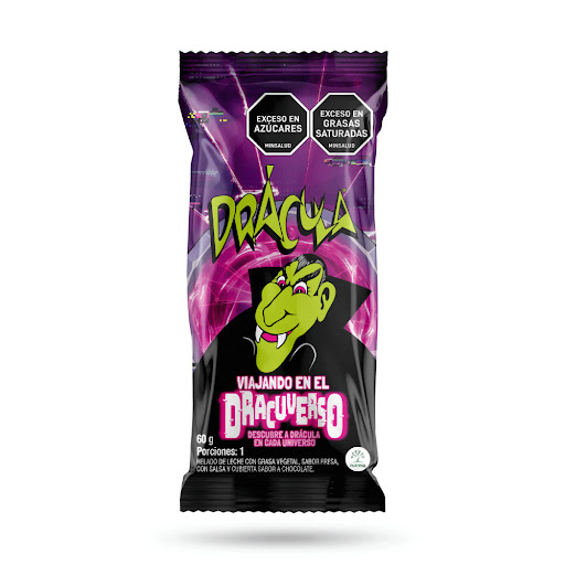 Paleta Halloween Drácula x 60 gr 