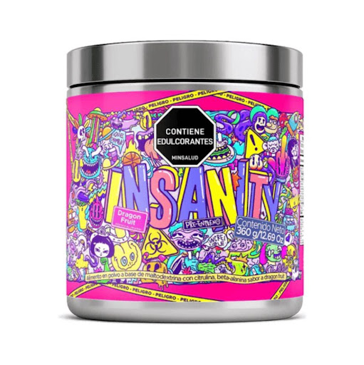 Insanity Pree-entreno 360 gr IMN IMN NUTRITION  TARRO  x 360GR 