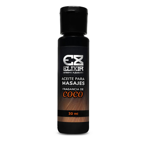 Aceite De Masajes Coco Elixir 30 ml Elixir Caja x 1 unidad - Contenido 30 ml x 1