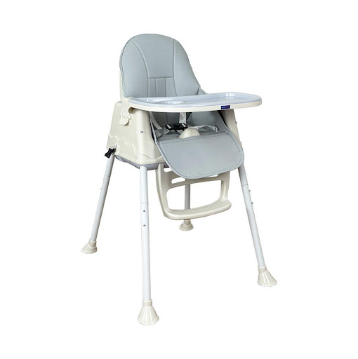 Silla comedor bebe 4en1 Happy Baby Zoe Gris HAPPY BABY Caja x 1 